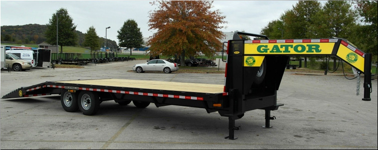 Gooseneck flat bed trailer for sale14k  Pulaski County, Kentucky